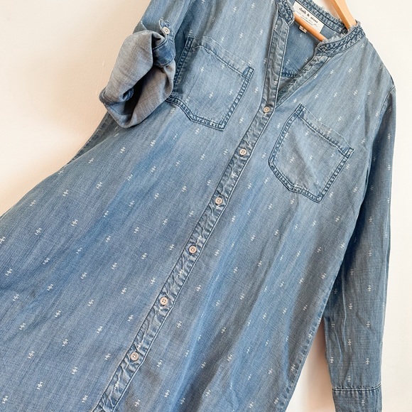 Cloth and Stone shirt denim tunic dress - Picture 6 of 7
